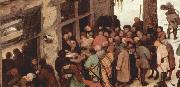 Pieter Bruegel the Elder Volkszahlung zu Bethlehem painting